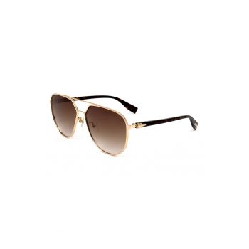 Ochelari de soare aviator cu lentile in degrade