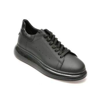 Pantofi casual GRYXX negri, MQ1, din piele naturala