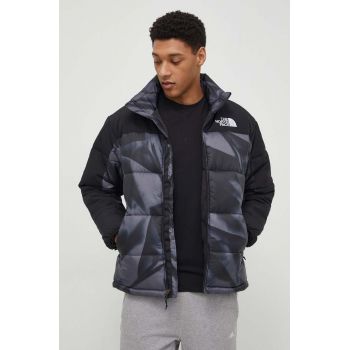 The North Face geaca HMLYN INSULATED barbati, culoarea gri, de iarna