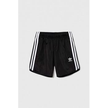 adidas Originals pantaloni scurti copii culoarea negru, talie reglabila