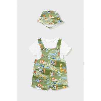 Mayoral Newborn compleu bebe culoarea verde