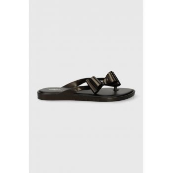 Melissa slapi MELISSA FLIP FLOP CUTE AD femei, culoarea maro, M.33961.Q437