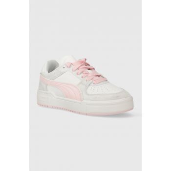 Puma sneakers din piele CA Pro Queen of3s Wns culoarea alb 395882