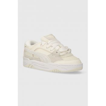 Puma sneakers din piele 180 PRM Wns culoarea bej 393764