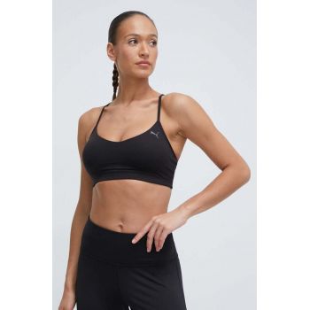 Puma sutien yoga Move culoarea negru, uni 524835 ieftin