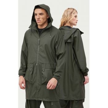 Rains geaca 19850 Jackets culoarea verde, de tranzitie de firma originala