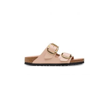 Birkenstock papuci Arizona BB femei, culoarea bej, 1026553