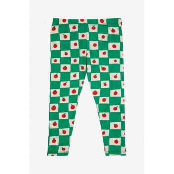 Bobo Choses leggins copii culoarea verde, modelator