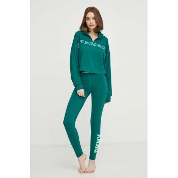 Dkny trening de lounge culoarea verde