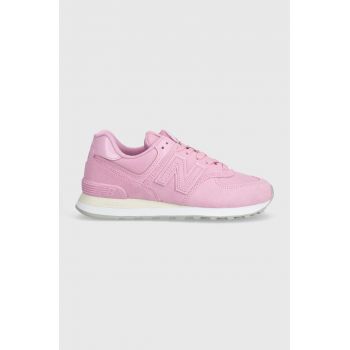 New Balance sneakers 574 culoarea roz, WL5742BB