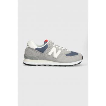 New Balance sneakers 574 culoarea gri, U574GWH