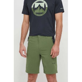 Columbia pantaloni scurți outdoor Triple Canyon II culoarea verde 2071973