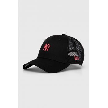 New Era sapca culoarea negru, cu imprimeu, NEW YORK YANKEES