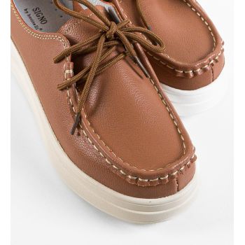 Pantofi Casual Jange Camel