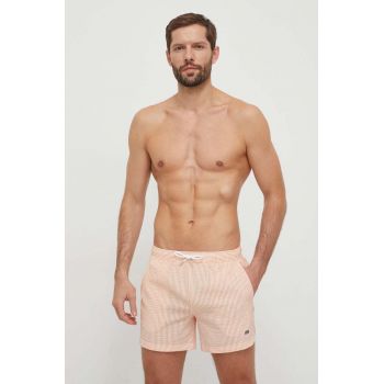 BOSS pantaloni scurți de baie culoarea portocaliu 50469322