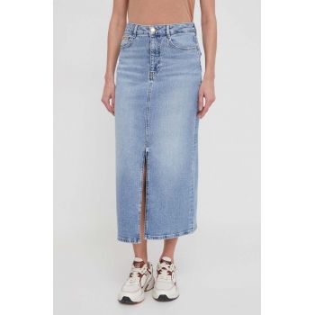 Mos Mosh fusta jeans midi, drept