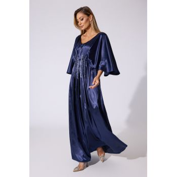 Rochie Glamour Bleumarin