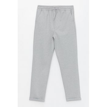 Pantaloni de trening cu snur de ajustare in talie