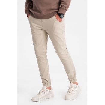 Pantaloni jogger cu talie ajustabila