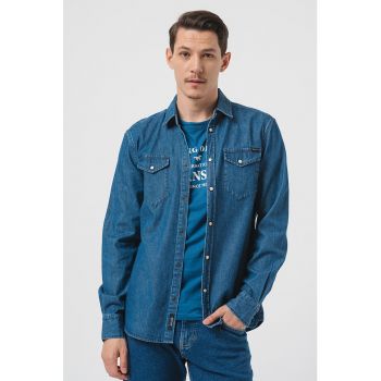 Camasa din material chambray Duver