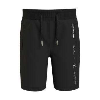 Pantaloni scurti de trening din bumbac cu talie elastica