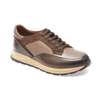 Pantofi casual LE COLONEL maro, 494801, din piele naturala