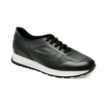 Pantofi casual LE COLONEL verzi, 489011, din piele naturala