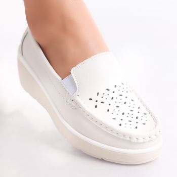 Pantofi dama casual Albi din Piele Naturala Avril