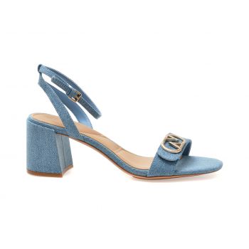 Sandale elegante ALDO bleumarin, BUNG4201, din material textil la reducere