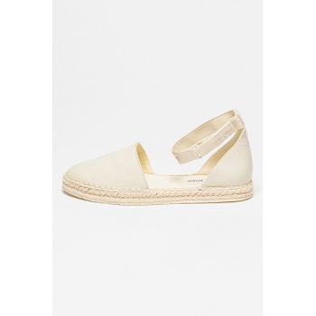 Sandale-espadrile cu inchidere velcro