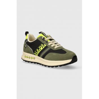 Napapijri sneakers SLATE culoarea verde, NP0A4I7A.7M7