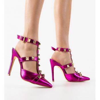 Pantofi dama Habilay Fuchsia 2