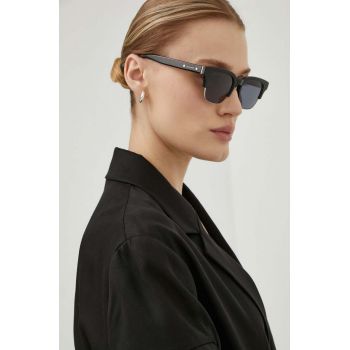 AllSaints ochelari de soare femei, culoarea negru