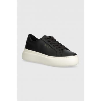 Gant sneakers din piele Jennise culoarea negru, 28531491.G00