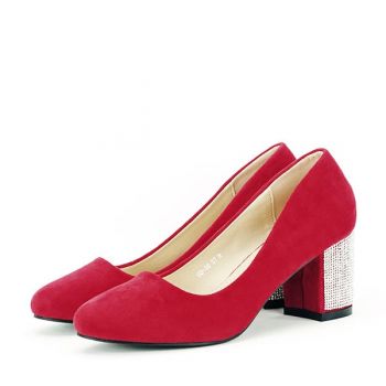 Pantofi rosii eleganti Brenda 04 la reducere