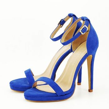 Sandale elegante albastre BLJY6887 132 de firma originale