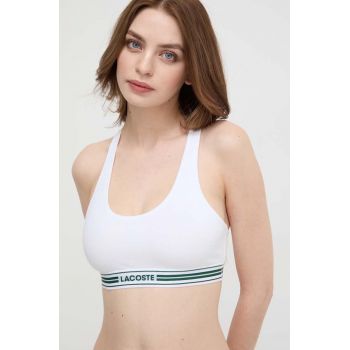 Lacoste sutien culoarea alb