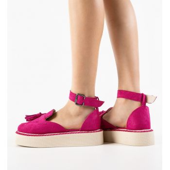 Pantofi Casual Kalin Fuchsia