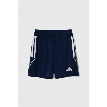 adidas Performance pantaloni scurti copii TIRO 23 SHO Y culoarea albastru marin, talie reglabila ieftini