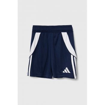 adidas Performance pantaloni scurti functionali TIRO24 SHO Y culoarea albastru marin, talie reglabila