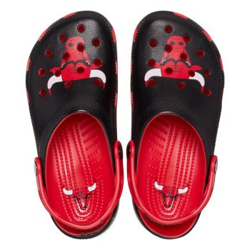 Saboti Crocs Classic NBA Chicago Bulls Clog Rosu - Varsity Red