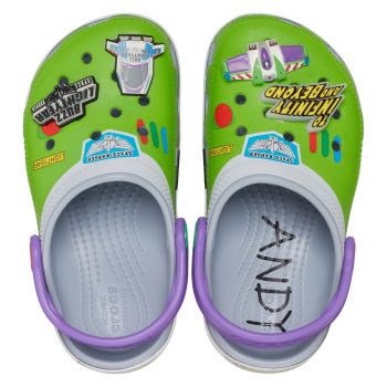 Saboti Crocs Classic Toy Story Buzz Clog Kids Gri - Blue Grey