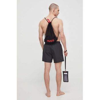 HUGO pantaloni scurți de baie culoarea negru 50515992