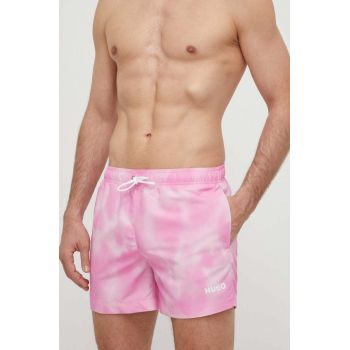 HUGO pantaloni scurți de baie culoarea roz 50515460 ieftin