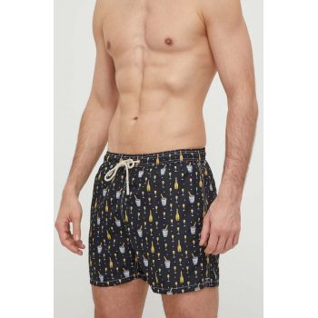 MC2 Saint Barth pantaloni scurti de baie culoarea negru