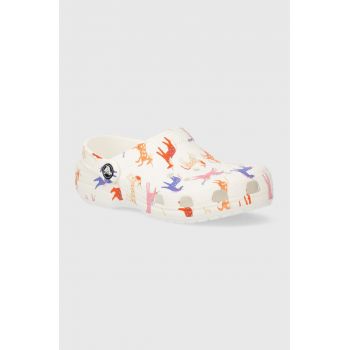 Crocs slapi copii CLASSIC CHARACTER PRINT CLOG