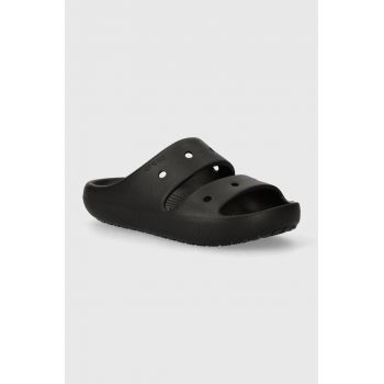 Crocs slapi copii CLASSIC SANDAL V culoarea negru