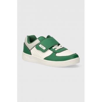 Fila sneakers pentru copii C. COURT CB velcro culoarea verde