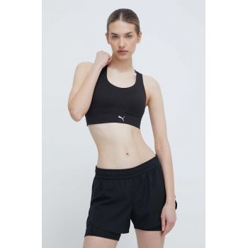 Puma sutien sport PWRbreathe culoarea negru, uni, 525074