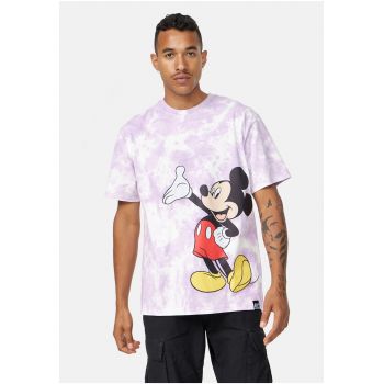 Tricou de bumbac organic cu imprimeu Hand Up Mickey 4465